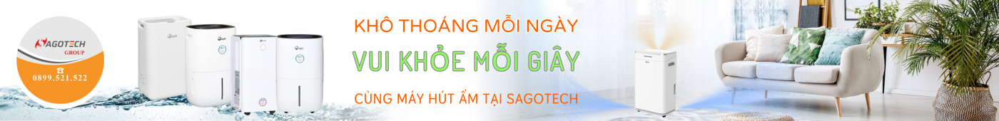 Máy hút ẩm Sagotech