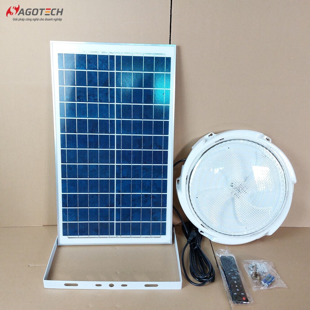 Góc chiếu sáng của đèn ốp trần năng lượng mặt trời 300w