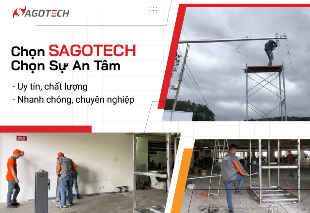 Sagotech - Sẵn sàng đồng hành cùng bạn trên hành trình xây dựng một không gian sống tiện nghi và an toàn