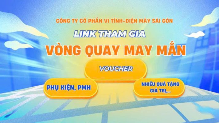 Chương trình vòng quay may mắn Sagotech