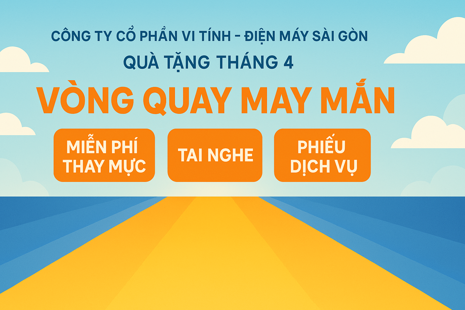 QUAY SỐ MAY MẮN CÙNG SAGOTECH – CƠ HỘI NHẬN QUÀ MỖI THÁNG!