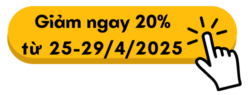 Giảm giá dịch vụ 20%