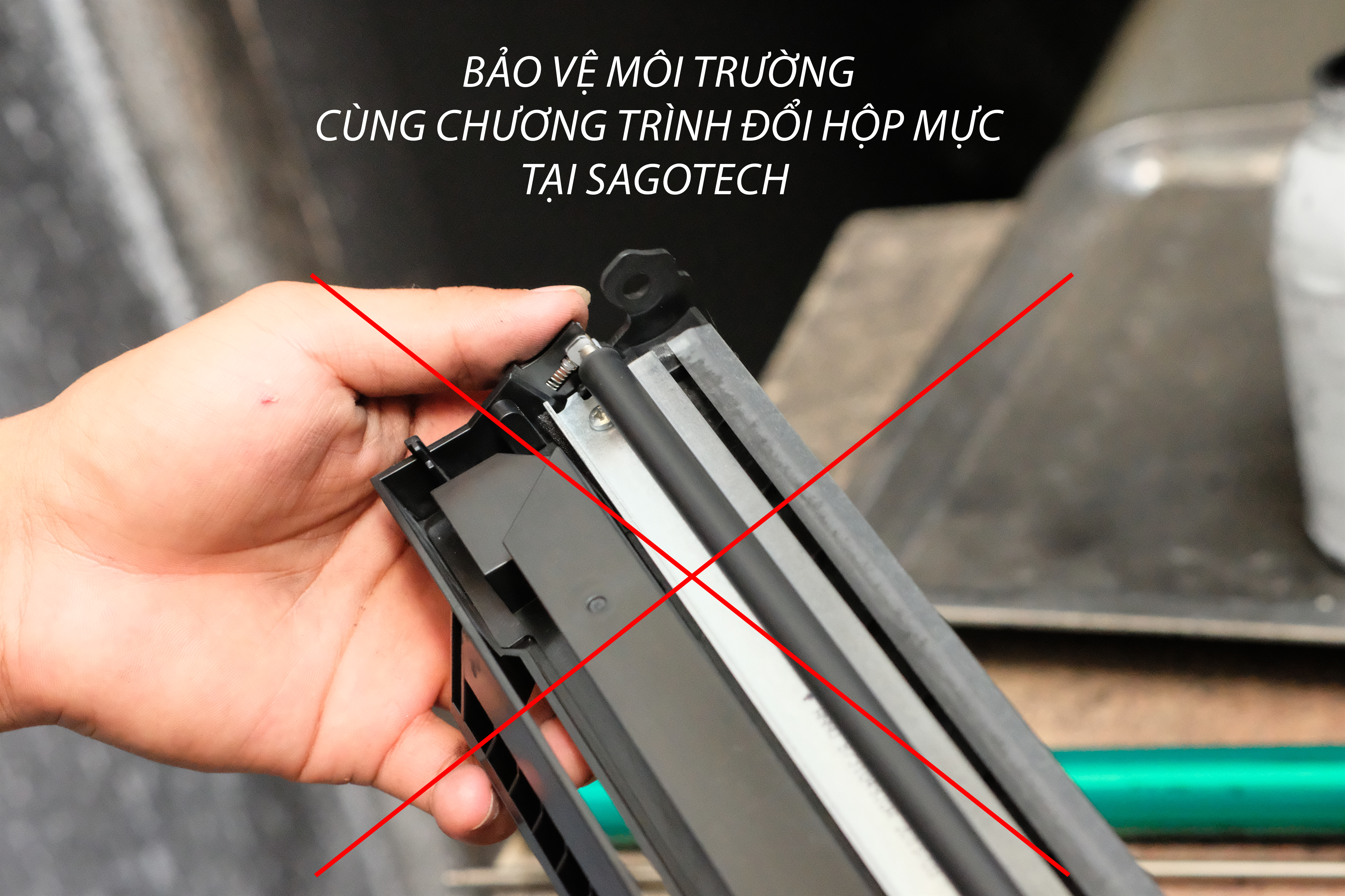 Bảo Vệ Môi Trường Với Chương Trình Đổi Hộp Mực Của Sagotech!