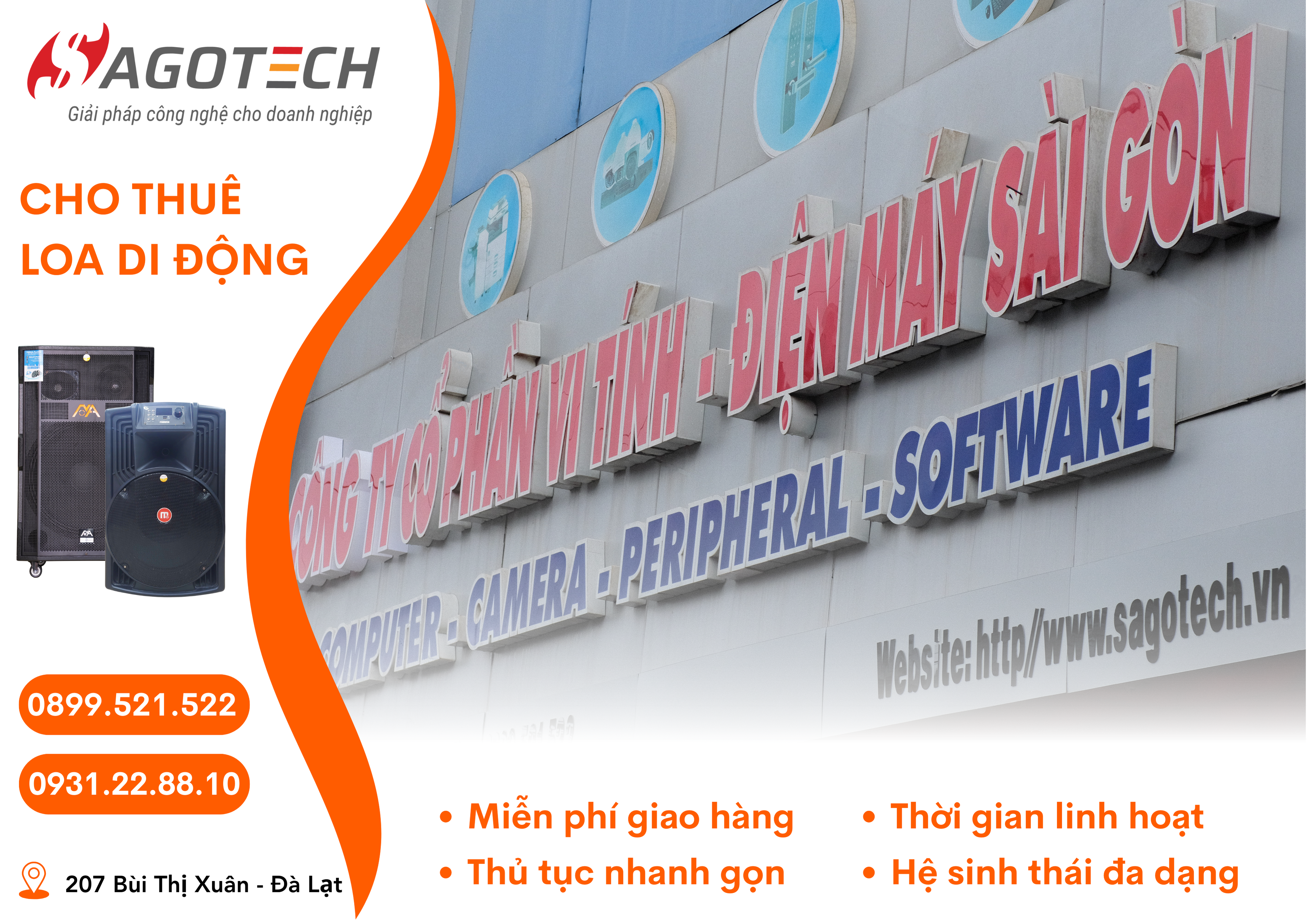 Địa Chỉ Cho Thuê Loa Kéo Đà Lạt Uy Tín Và Kinh Nghiệm Cần Biết