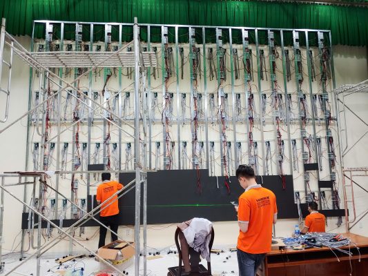 Thi công màn hình LED hội trường tại Đà Lạt