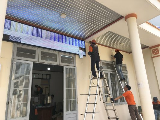 Lắp đặt màn hình LED chạy chữ tại Đà Lạt
