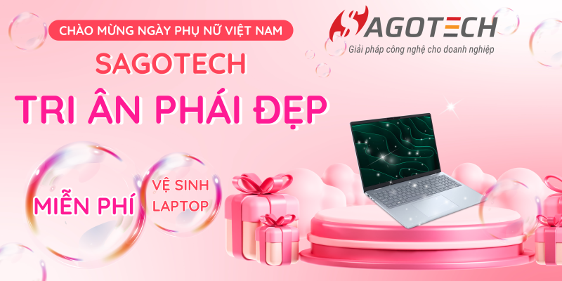 Sagotech mừng ngày Phụ nữ Việt Nam