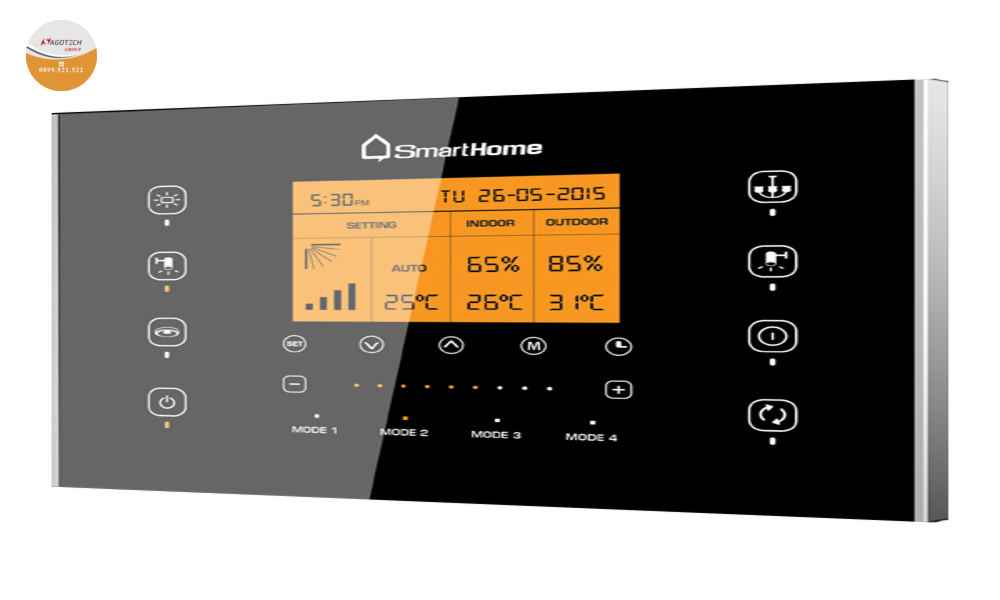 bộ điều khiển trung tâm smarthome