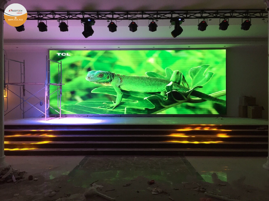 Màn LED P4 là dòng màn hình LED có khoảng cách điểm ảnh 4mm