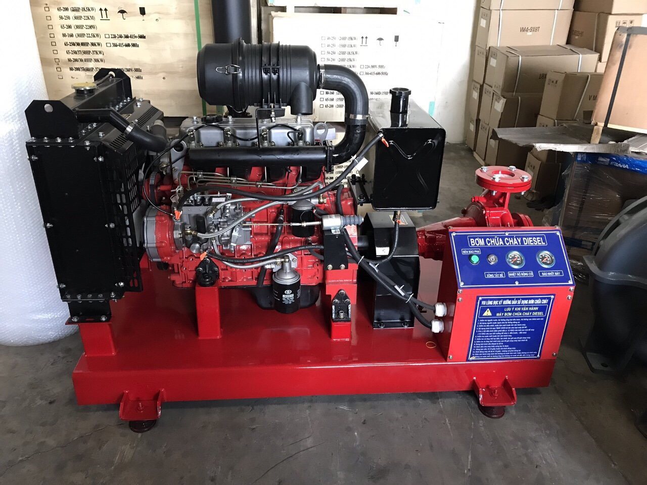 Báo Giá Máy Bơm Diesel PCCC Mới Nhất 2026