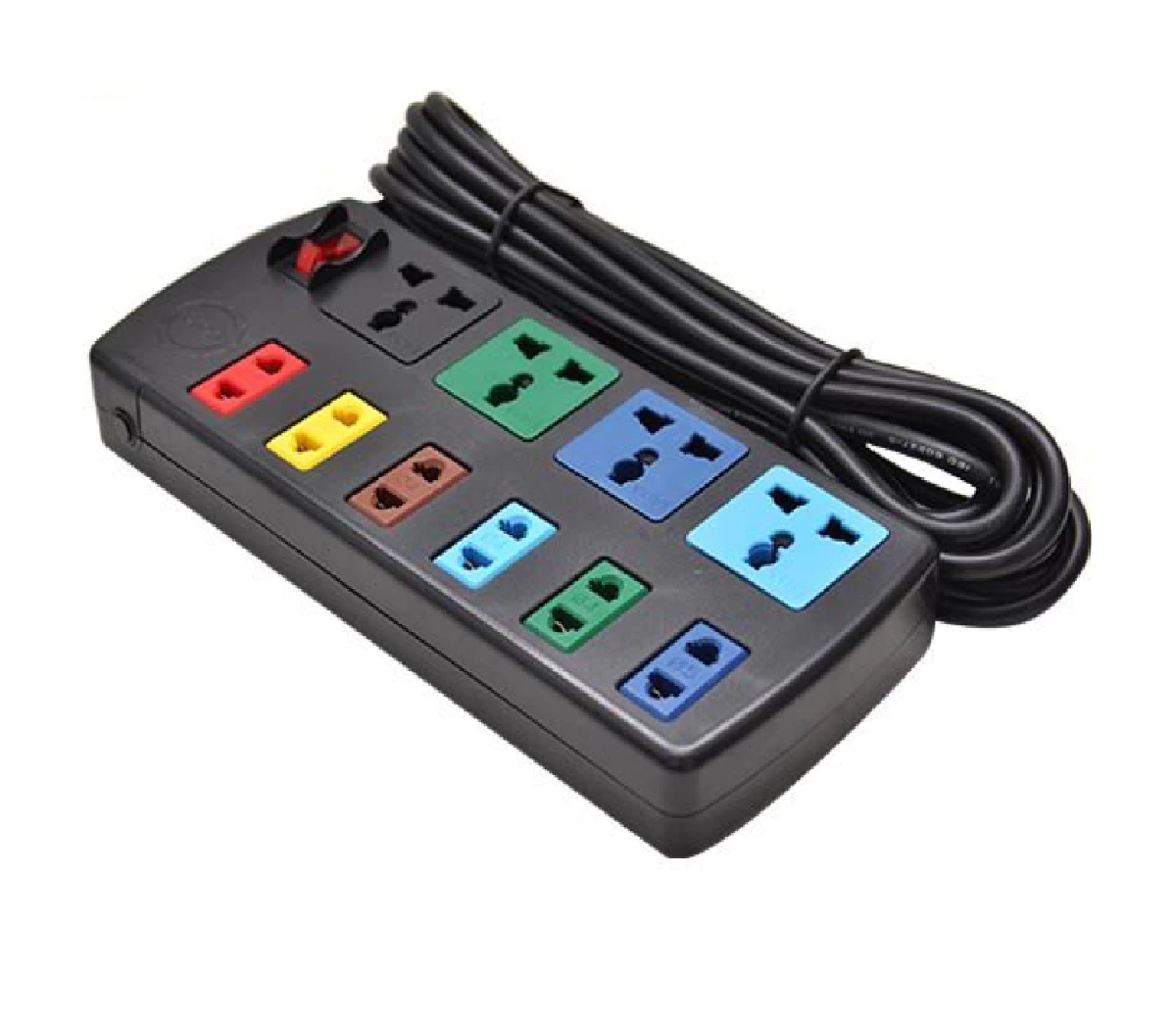 Ổ CẮM LIOA 10 LỖ 5M 4D6SN