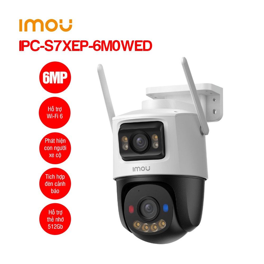 CAMERA IMOU IPC-S7XEP-6M0WED 6MP